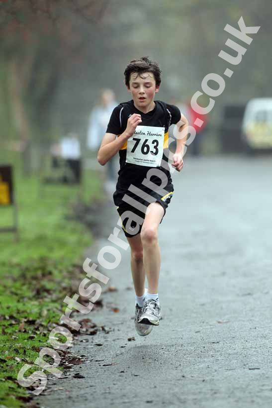 Under-13s 763, Heaton Harriers Memorial Road Race.